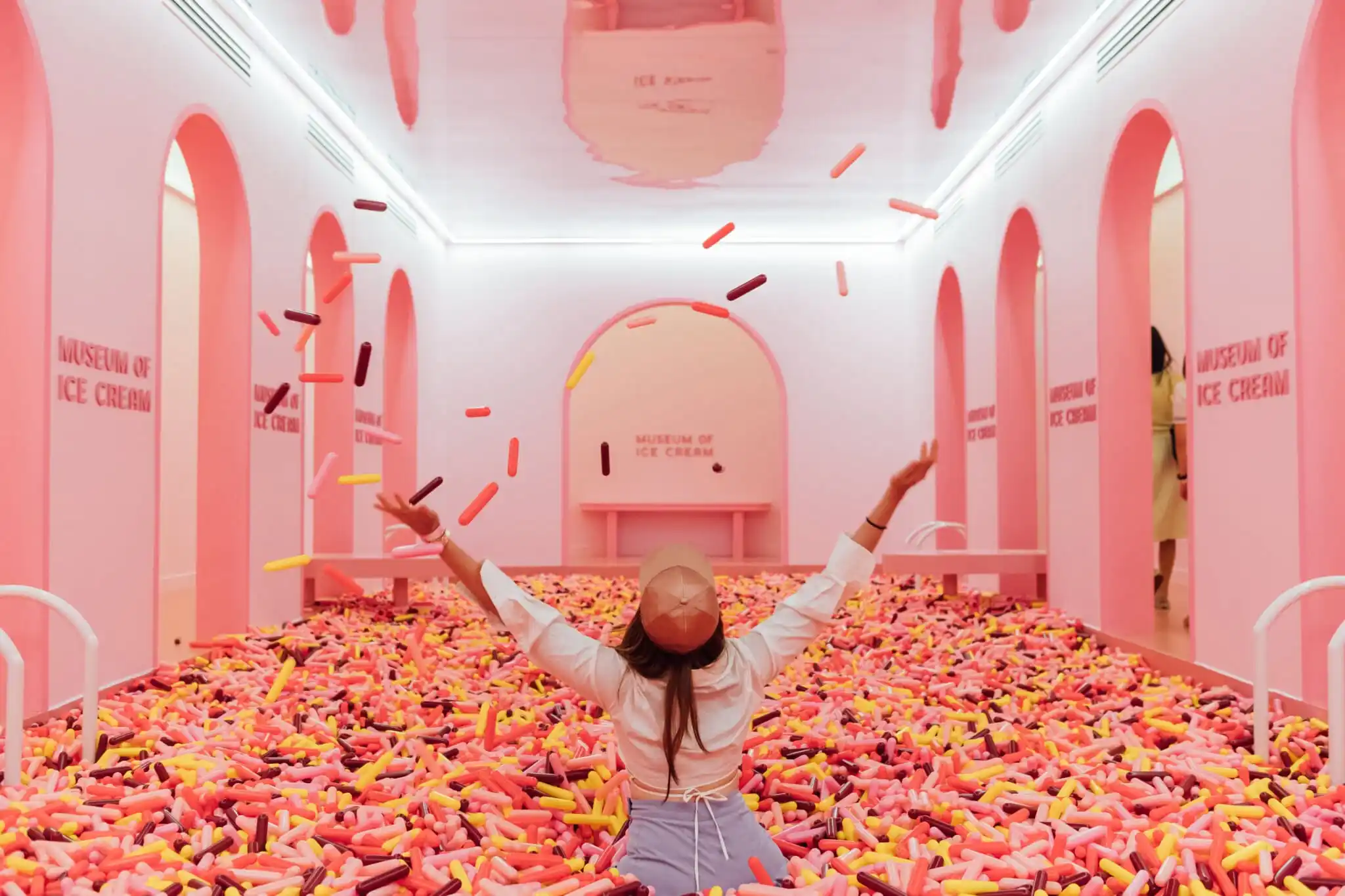 Кімнати в музеї морозива у США