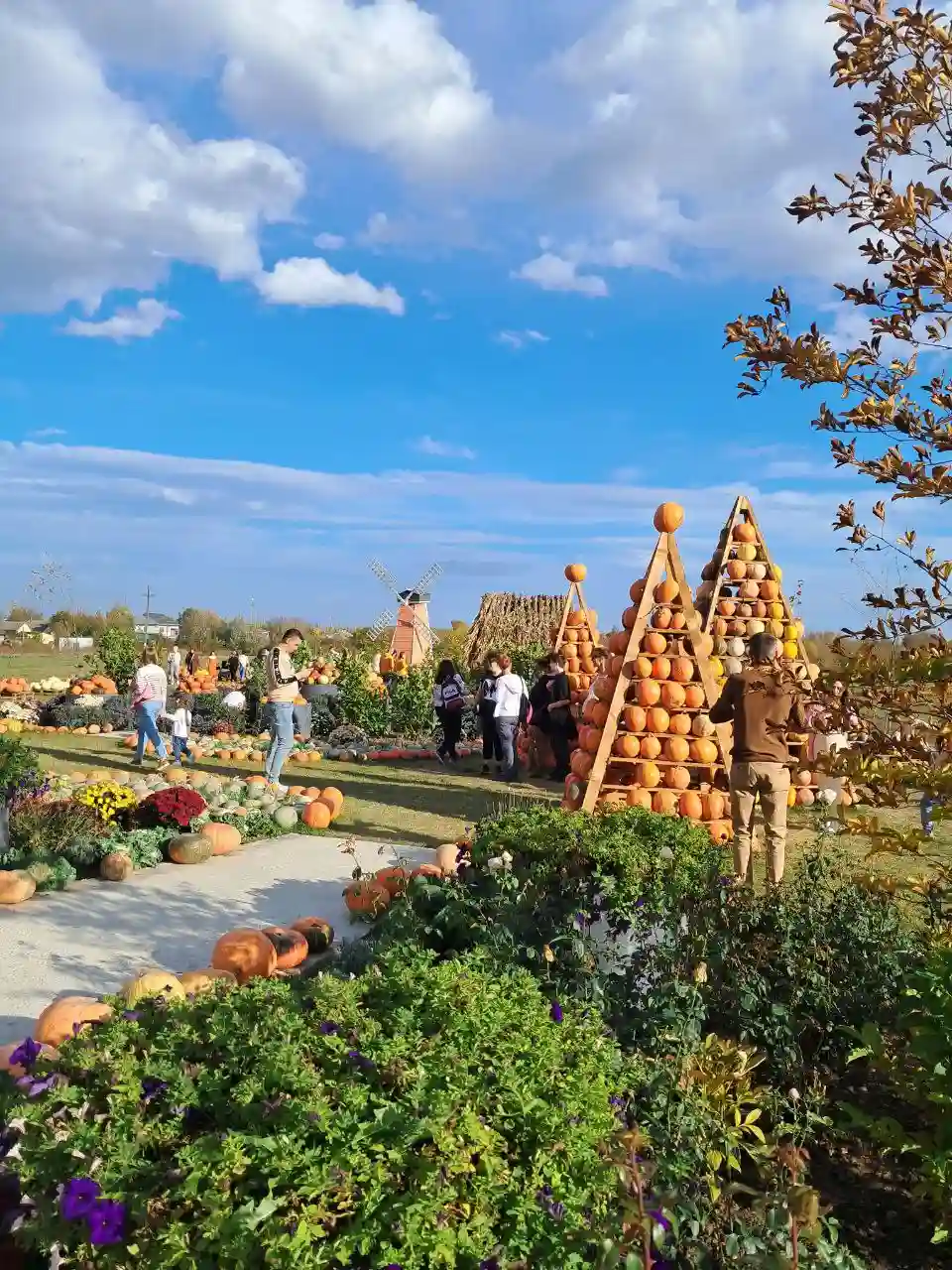 Український осінній квітковий парк