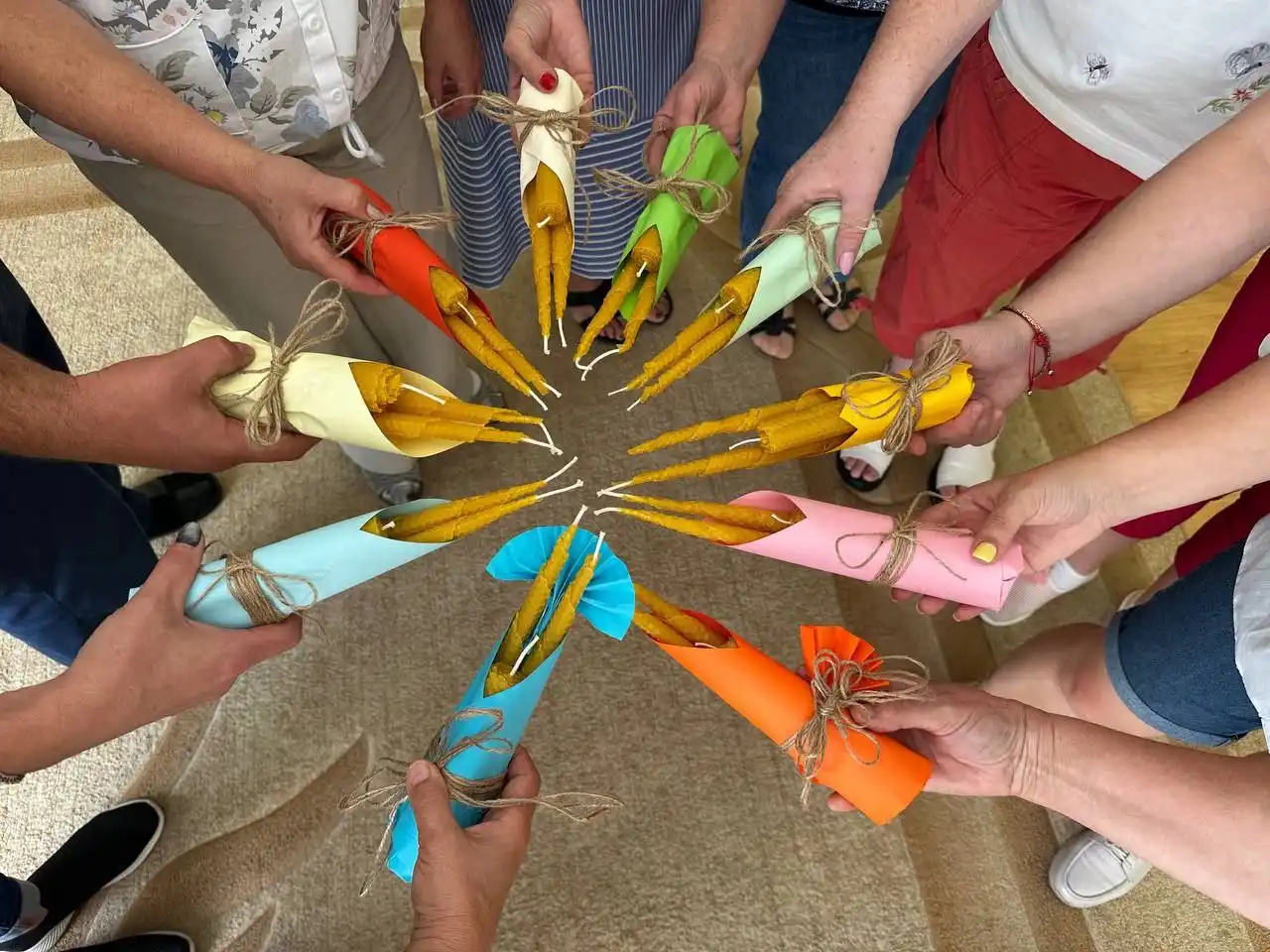 Заняття з виготовлення свічок в Сумах