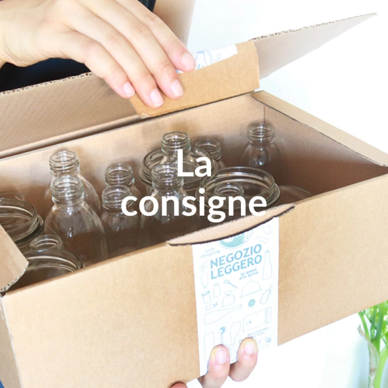 Коробка з контейнерами, які можна повторно використовувати