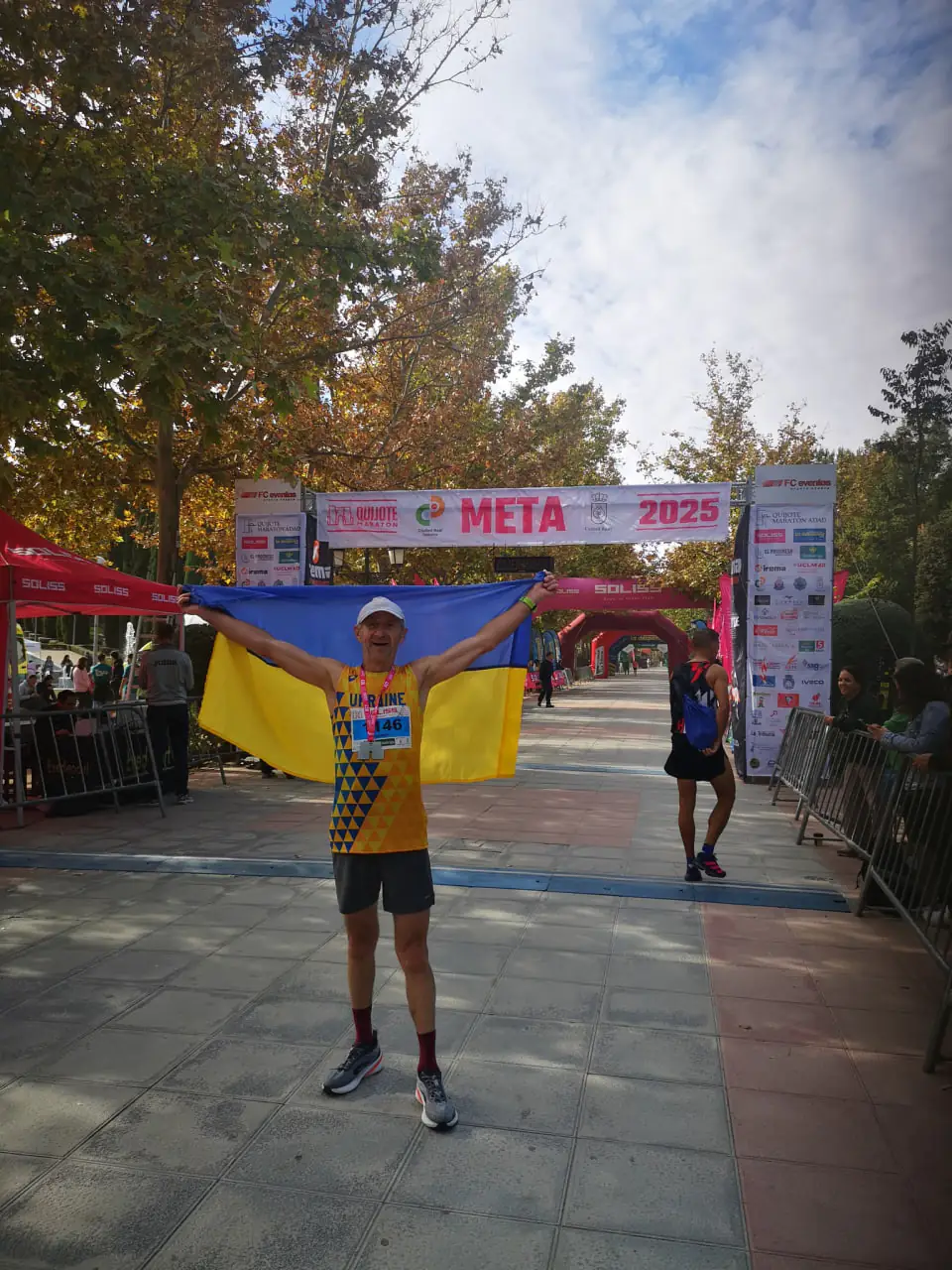 Сергій Панченко в Іспанії на марафоні