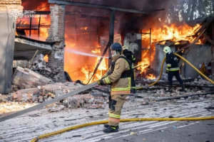 Наслідки масованої атаки ворожих безпілотників на м. Суми 25 вересня. Влучання по підприємствах та житловому сектору