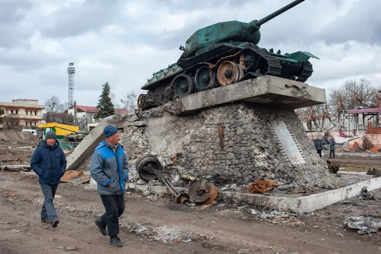 tank t 34 u trostyanytsi Танк Т-34 у Тростянці