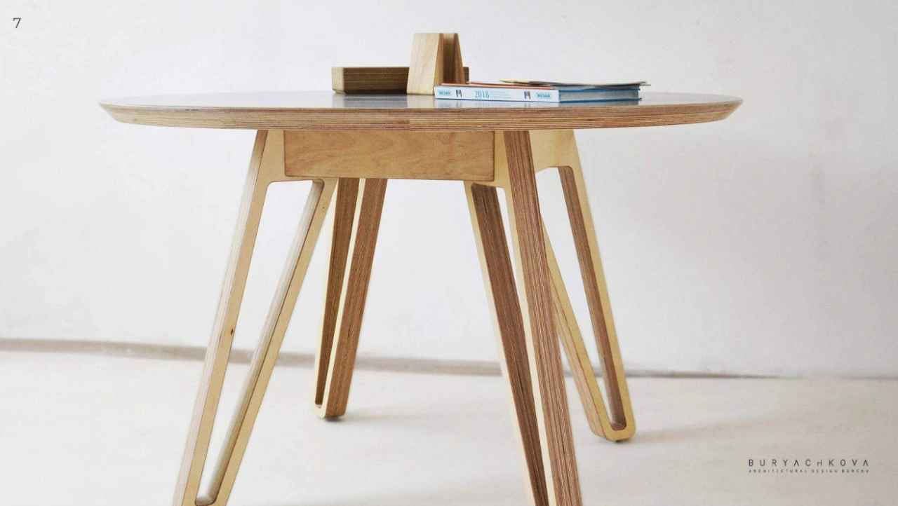 Сумська дизайнерка створила дизайн столу