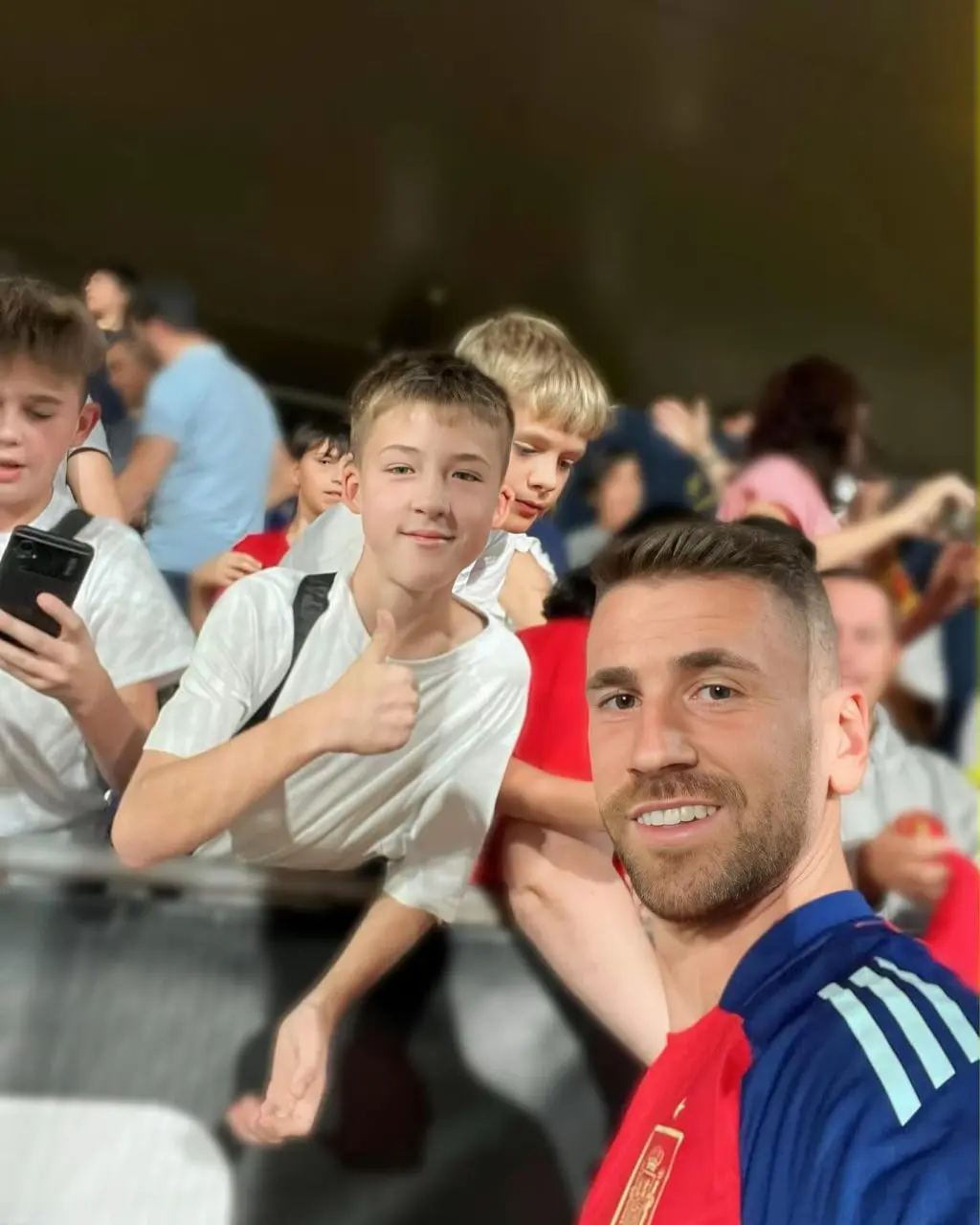 trenuvannya zbirnoy ispanii trostanets футболісти збірної Іспанії разом з тростянчанами