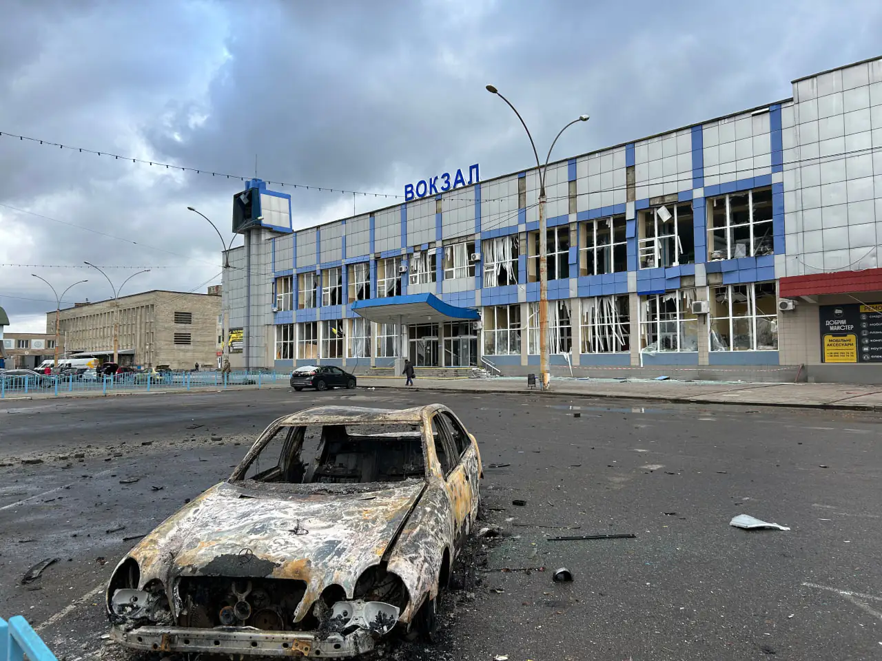 vokzal udar сумський вокзал після удару