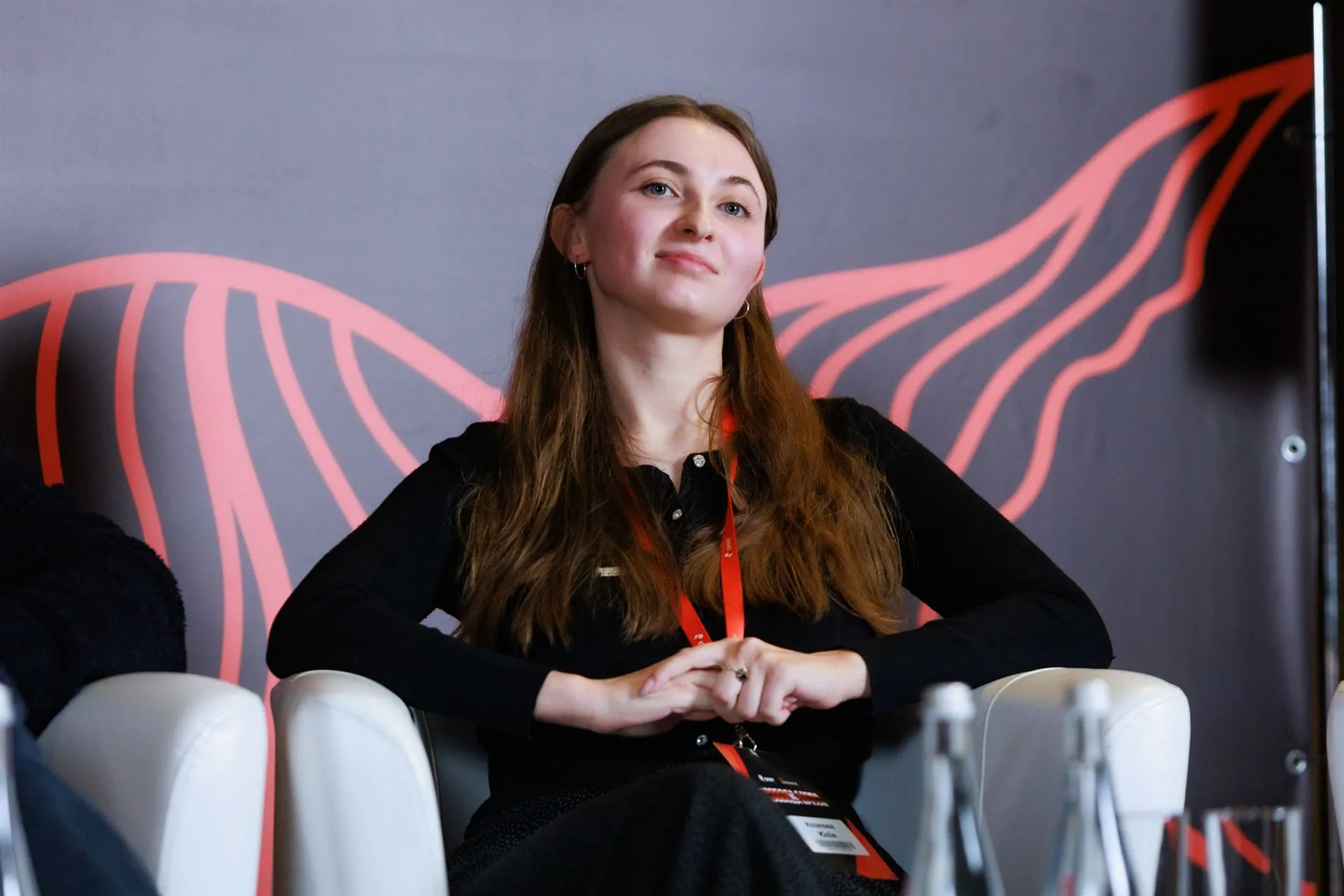 yuliya kozlova z tsukru na Donbas Media Forum Юлія Козлова на Донбас Медіафорумі