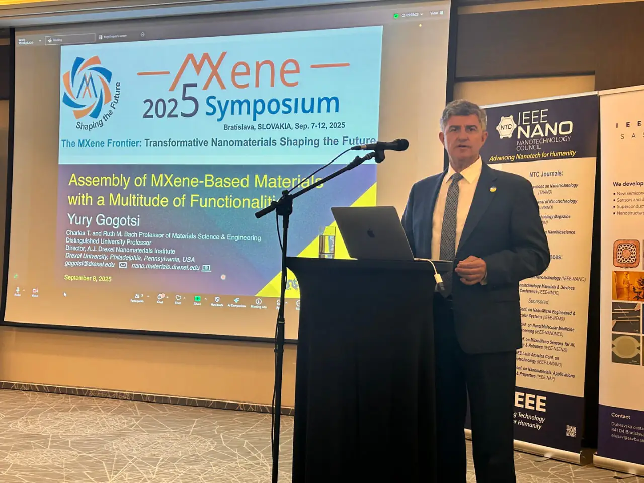 Професор Юрій Гогоці з СумДУ