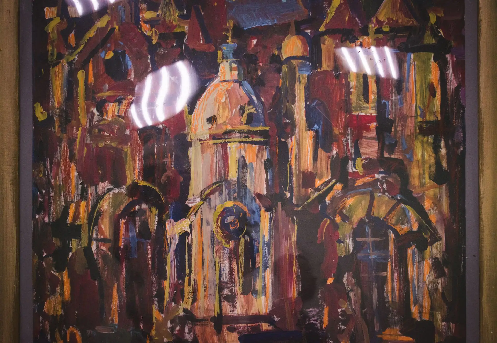 kartyna iz zobrazhennyam vulytsi troyitsʹkoyi v sumakh