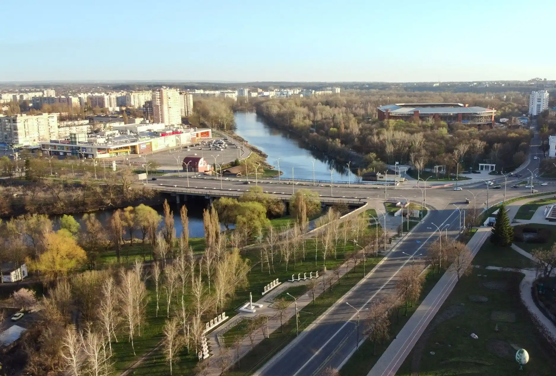 Вид на Харківську зверху.