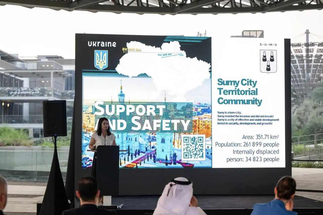 Римма Бикова розповіла про Суми в Дубаї