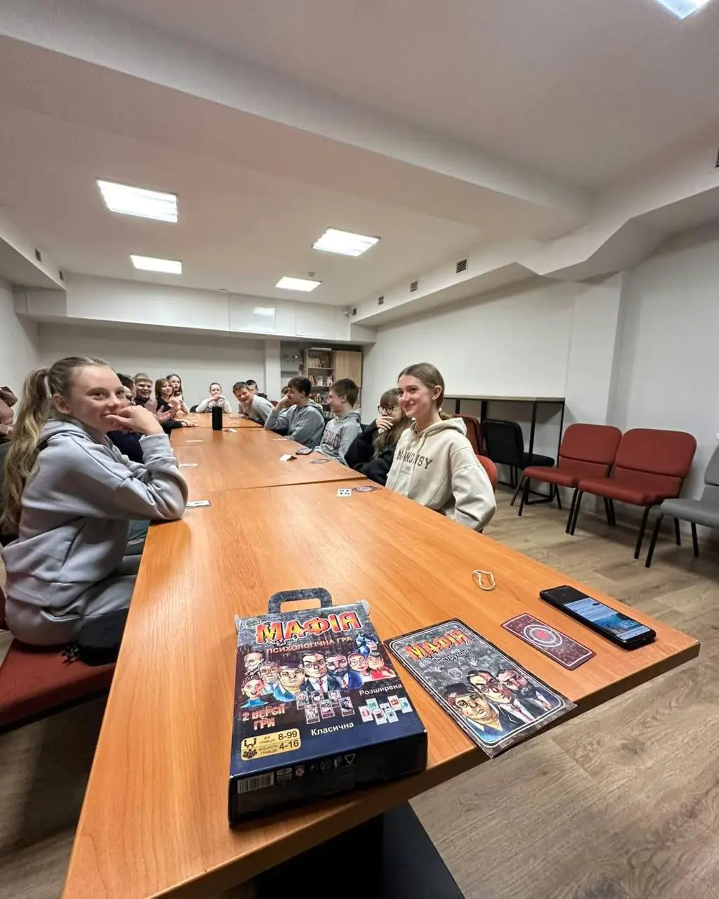 mafia Діти готуються грати у мафію у МЦ