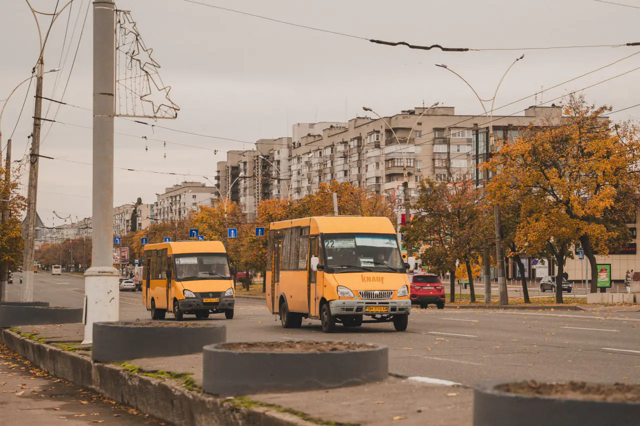 Маршрутки в Сумах