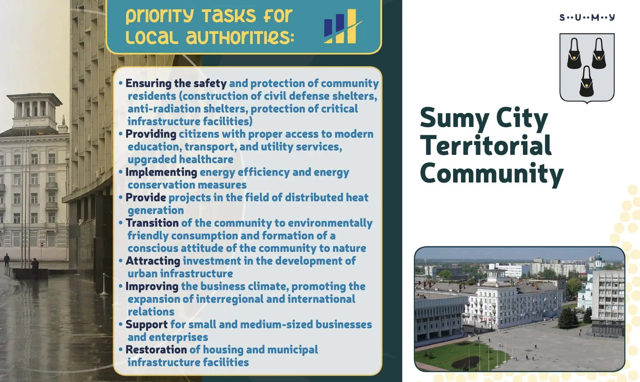 Сумська посадовиця виступила в Дубаї, де розповіла про Суми