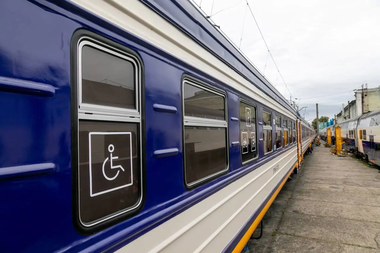 Поїзд на Сумщині