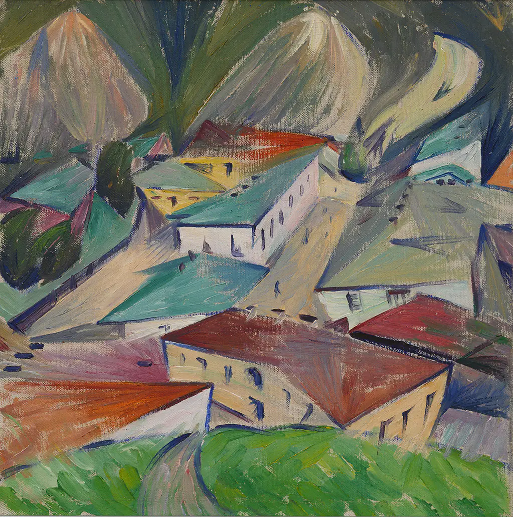 Олександр Богомазов Міський пейзаж