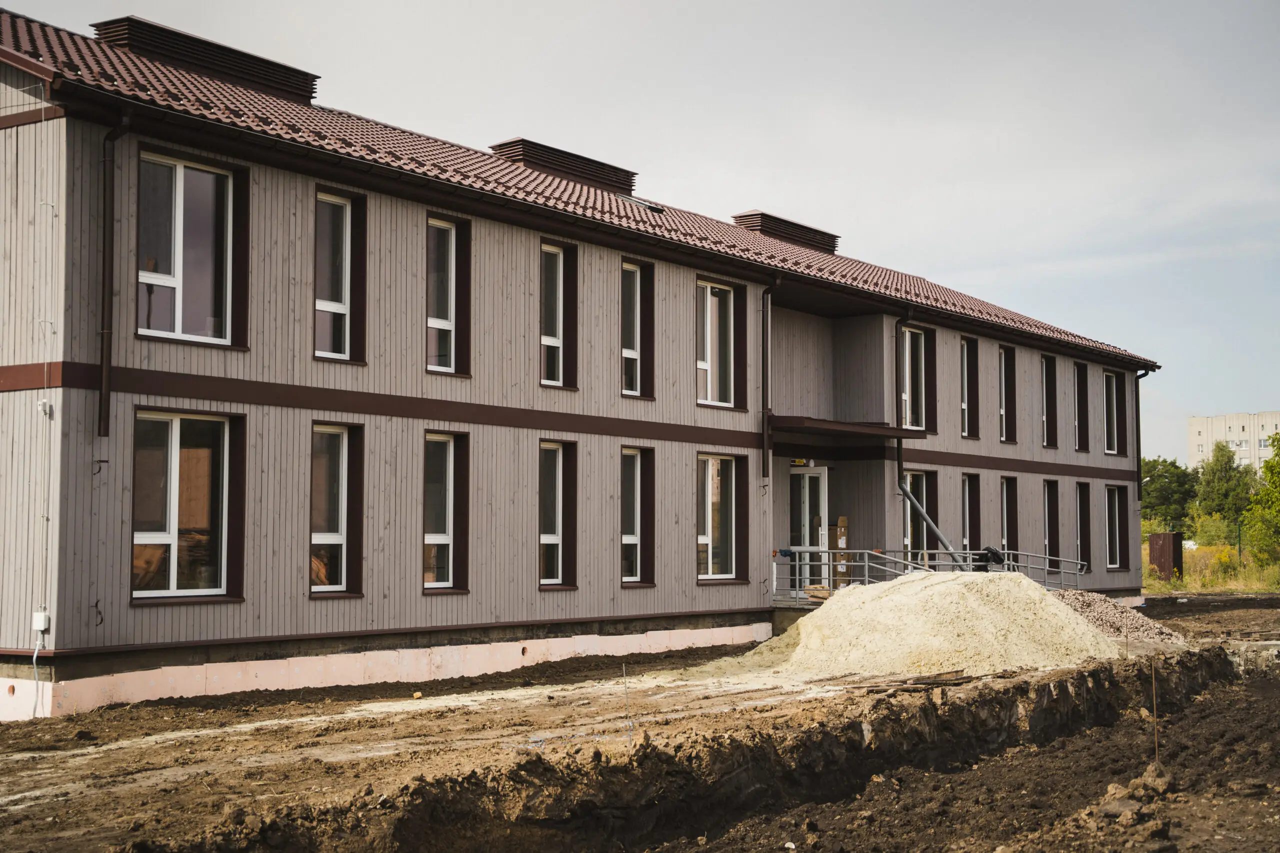 Будинок у модульному містечку в Сумах