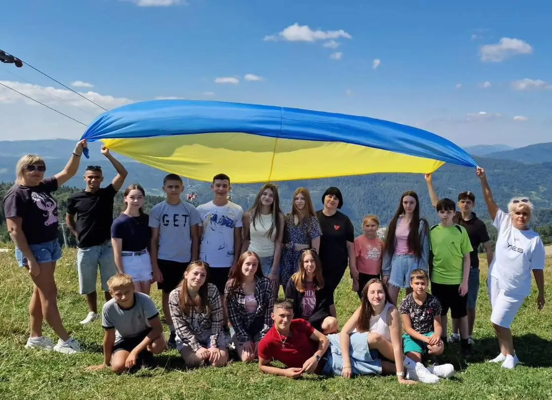 Діти із Сумщини в Карпатах