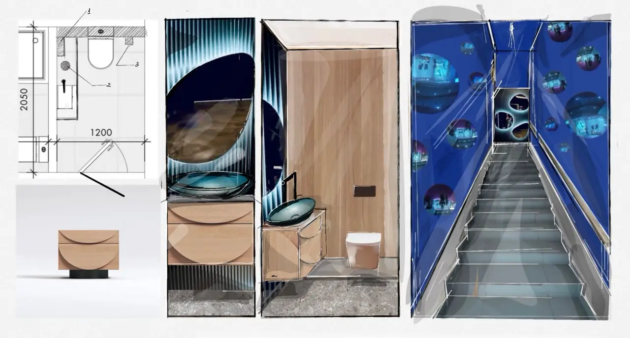 туалет в дарах моря