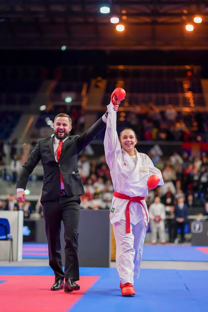 Вероніка Філатова після перемоги на турнірі в Італії