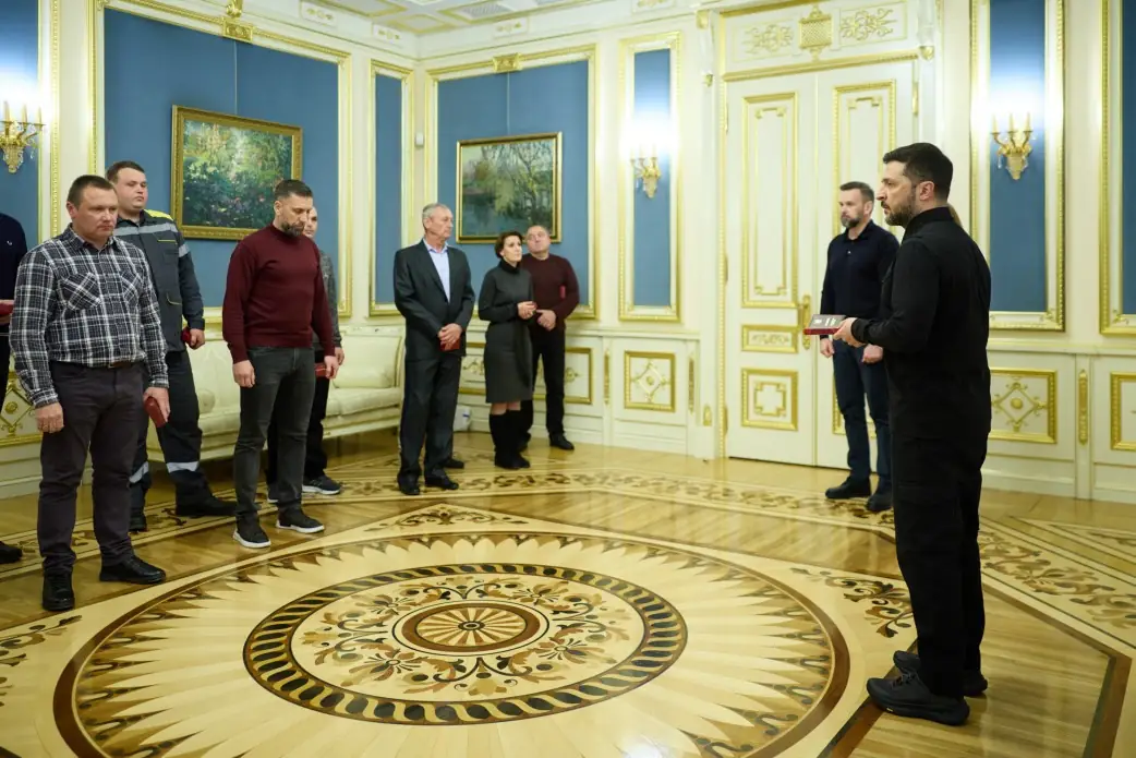 Президент вручив нагороди енергетикам