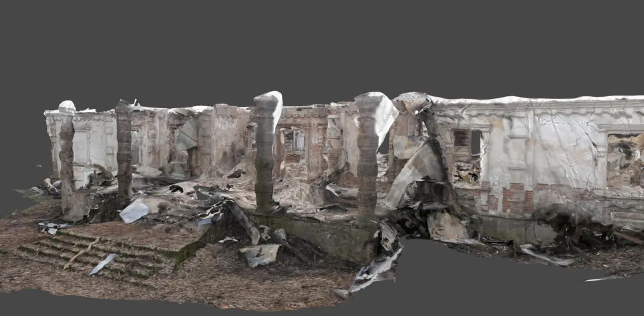 модель садиби у селі Лифине