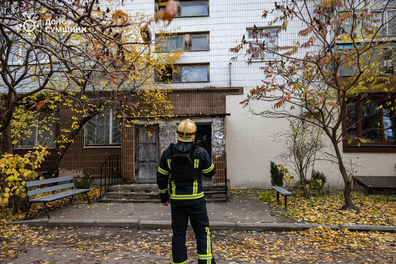 ДСНС обстежує територію в Сумах