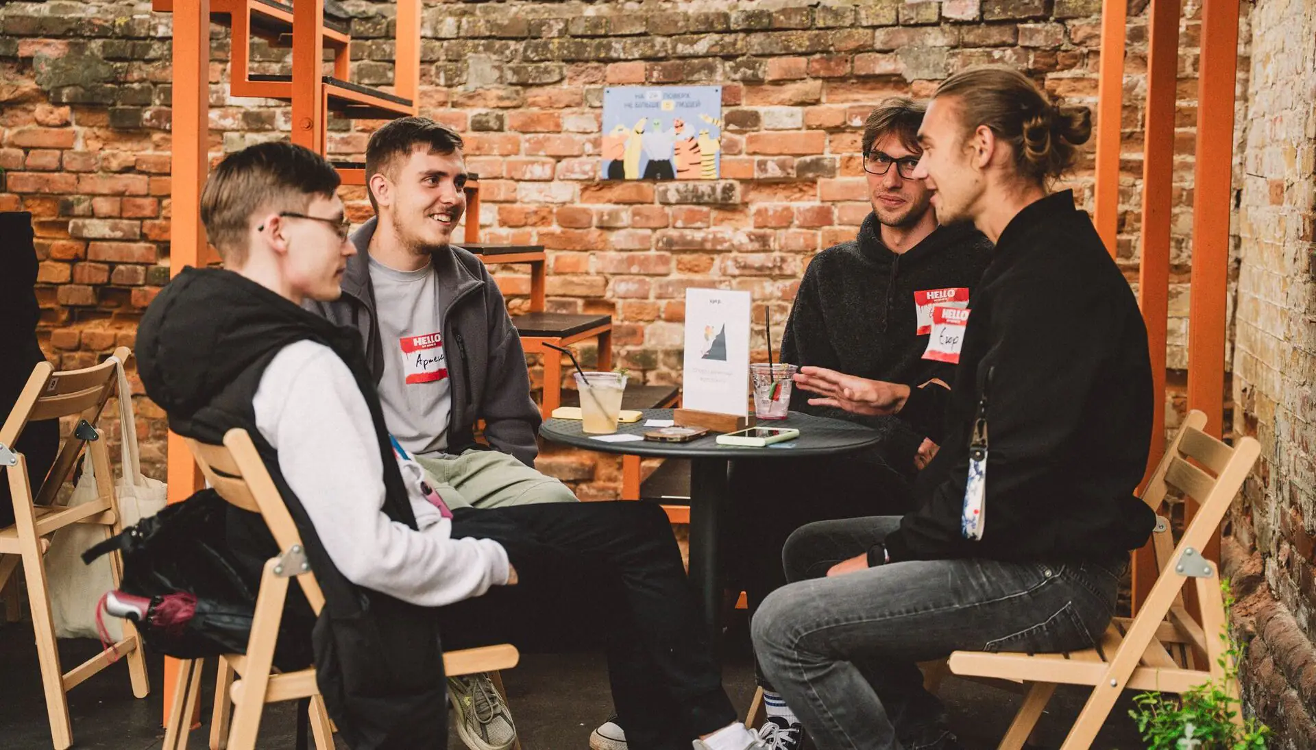 Учасники Клубу на сходці