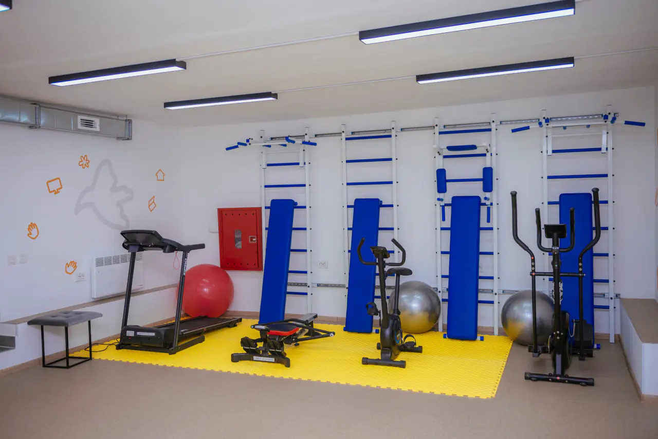 спортзал в укритті savED