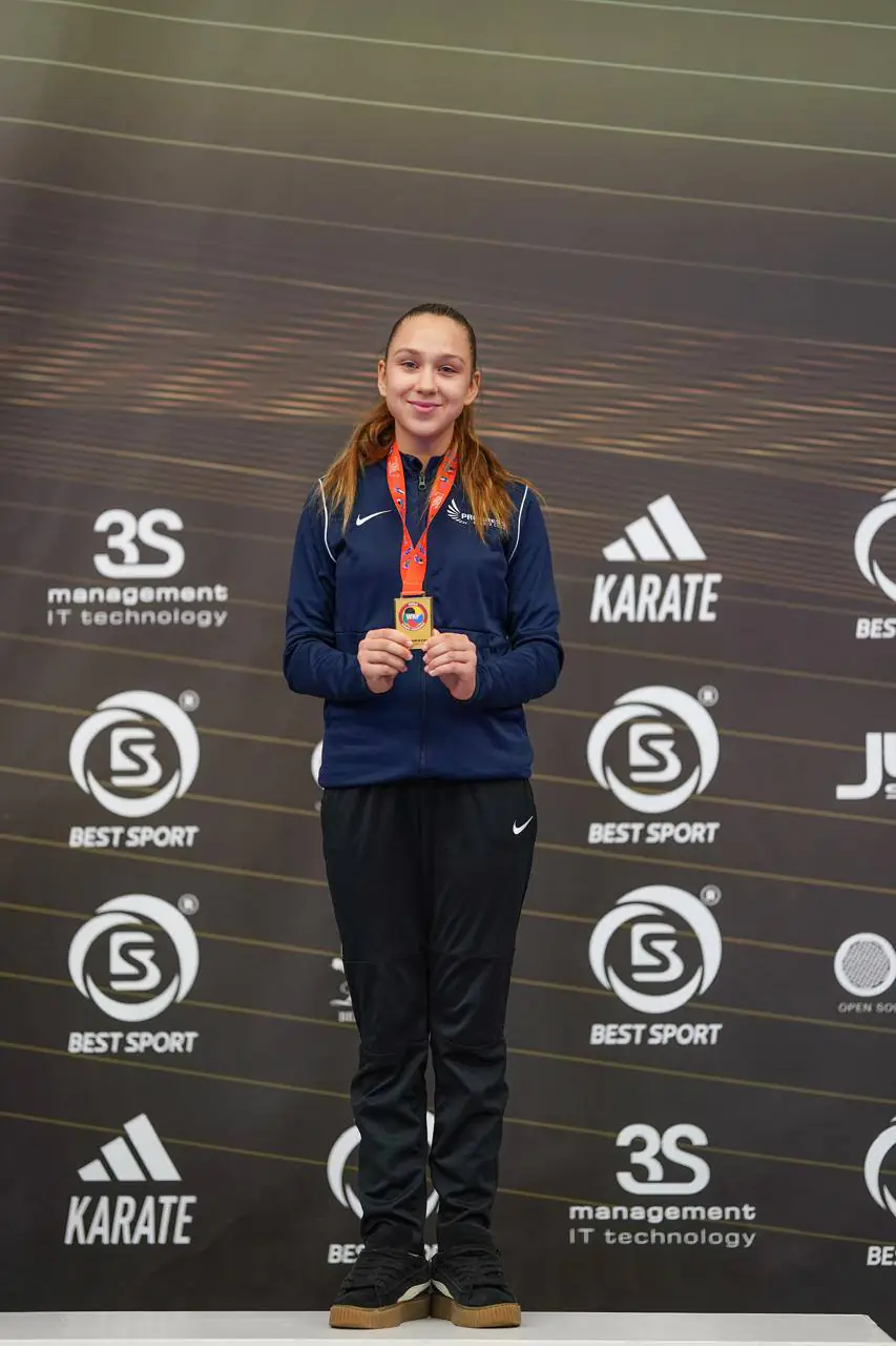 Вероніка Філатова з Сум, каратистка