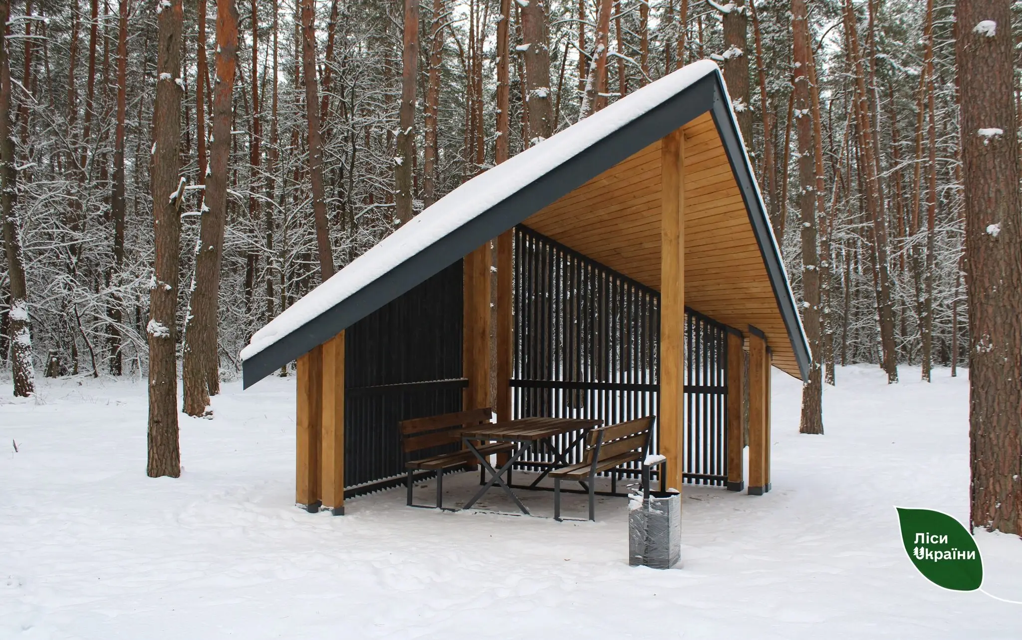 Альтанки в рекреаційному пункті