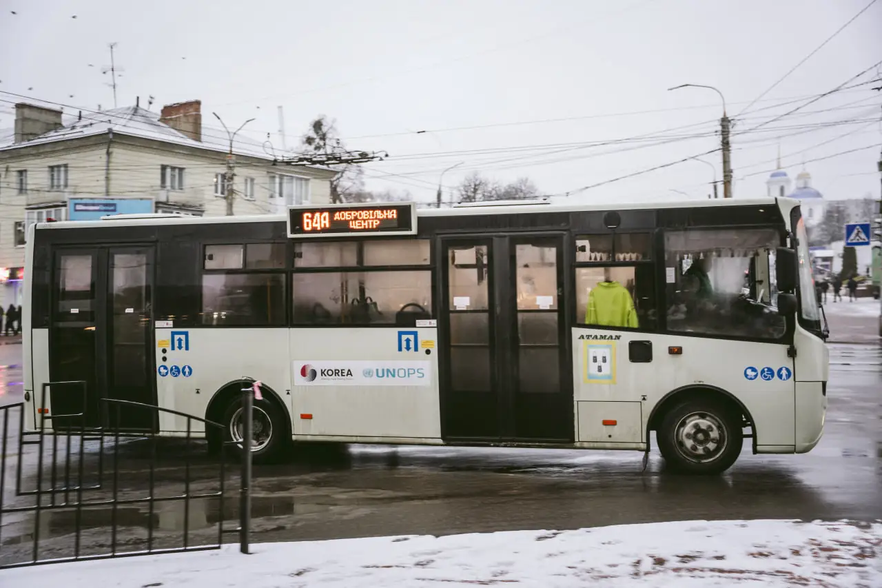 avtobus sumy автобус від Кореї в Сумах