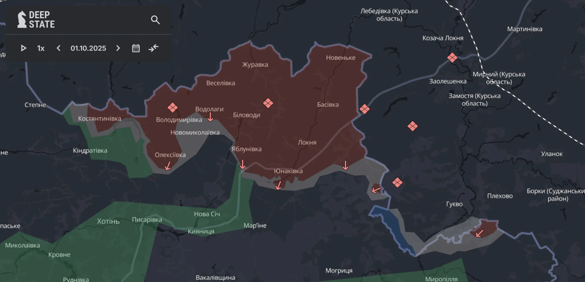 Безпекова ситуація на Сумщині в жовтні 2025