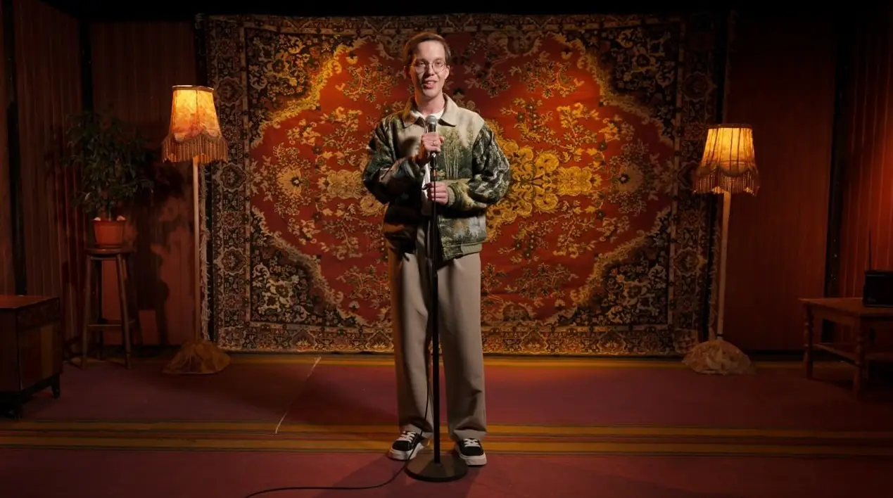 Фелікс Редька на стендапі