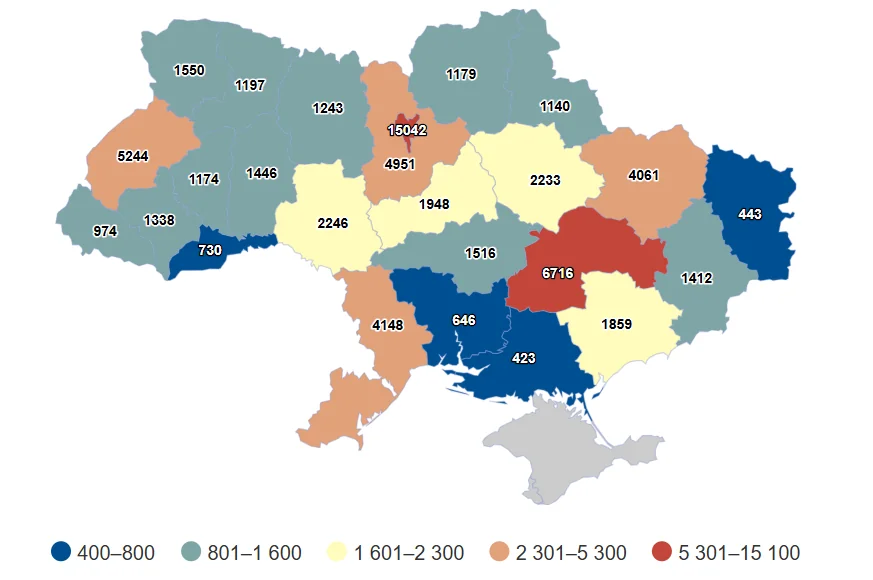Карта бізнесменів України