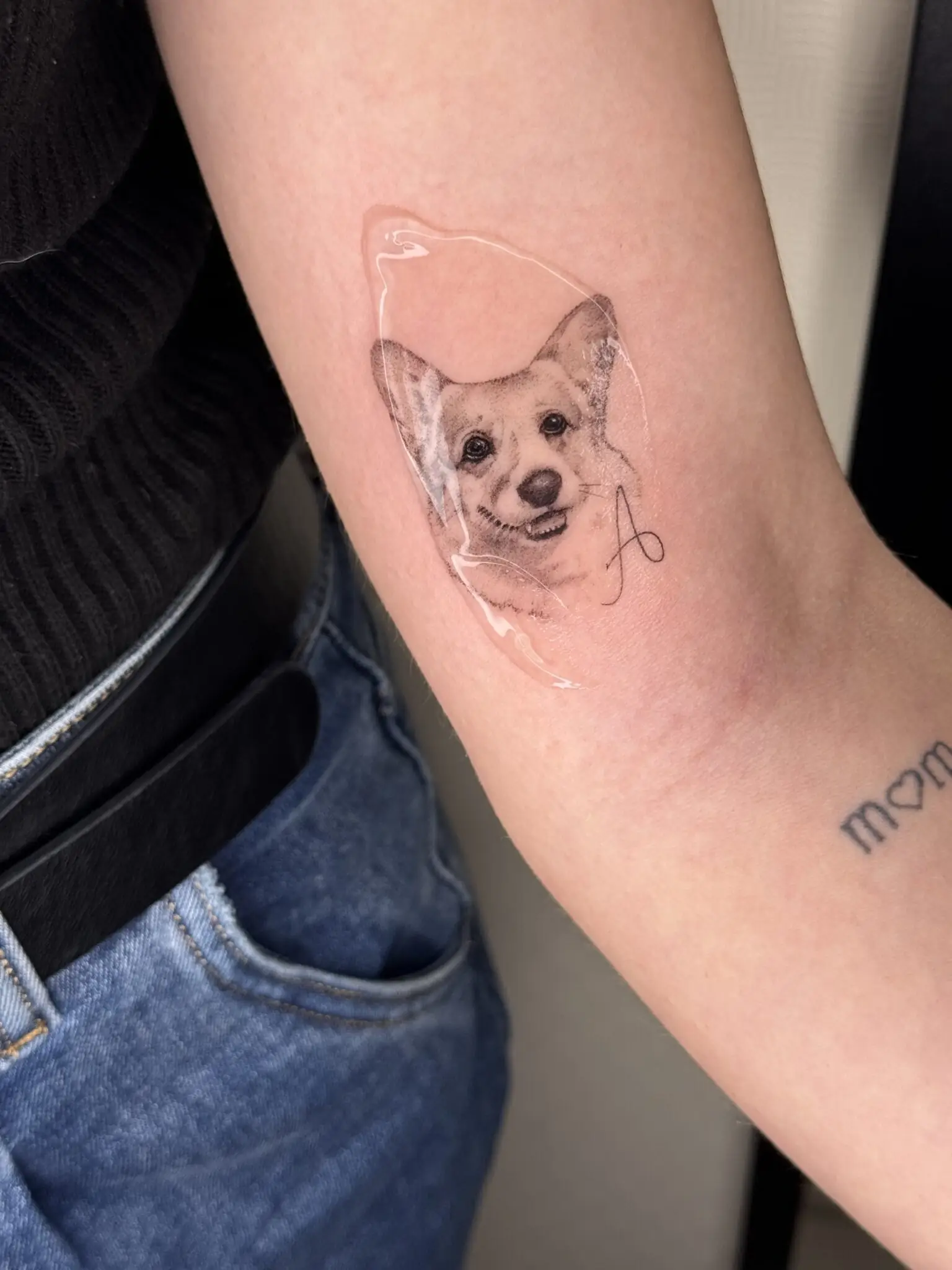 Тату із зображенням песика в Сумах