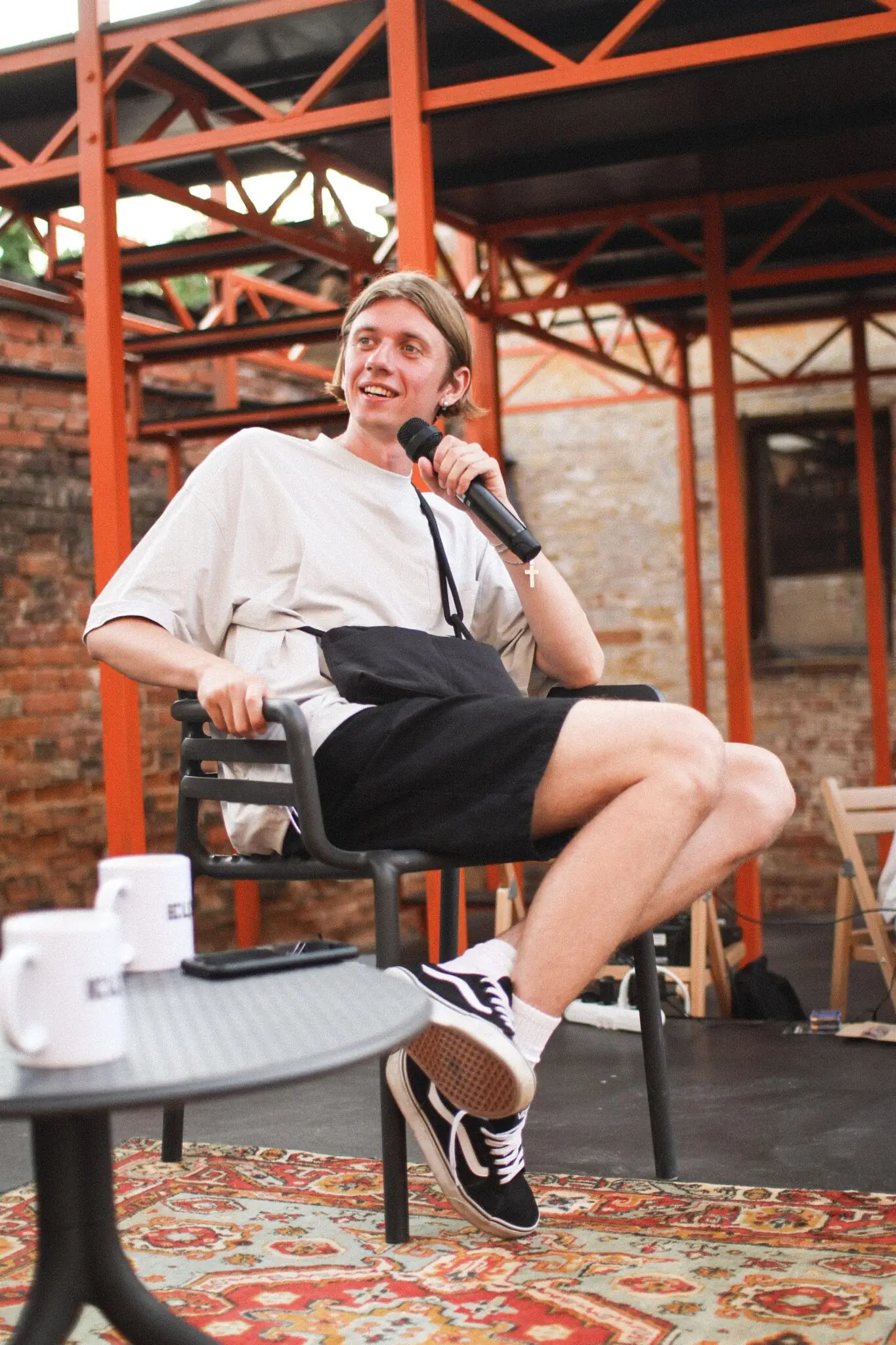 Макс Нагорняк у Дворику на Кузнечній