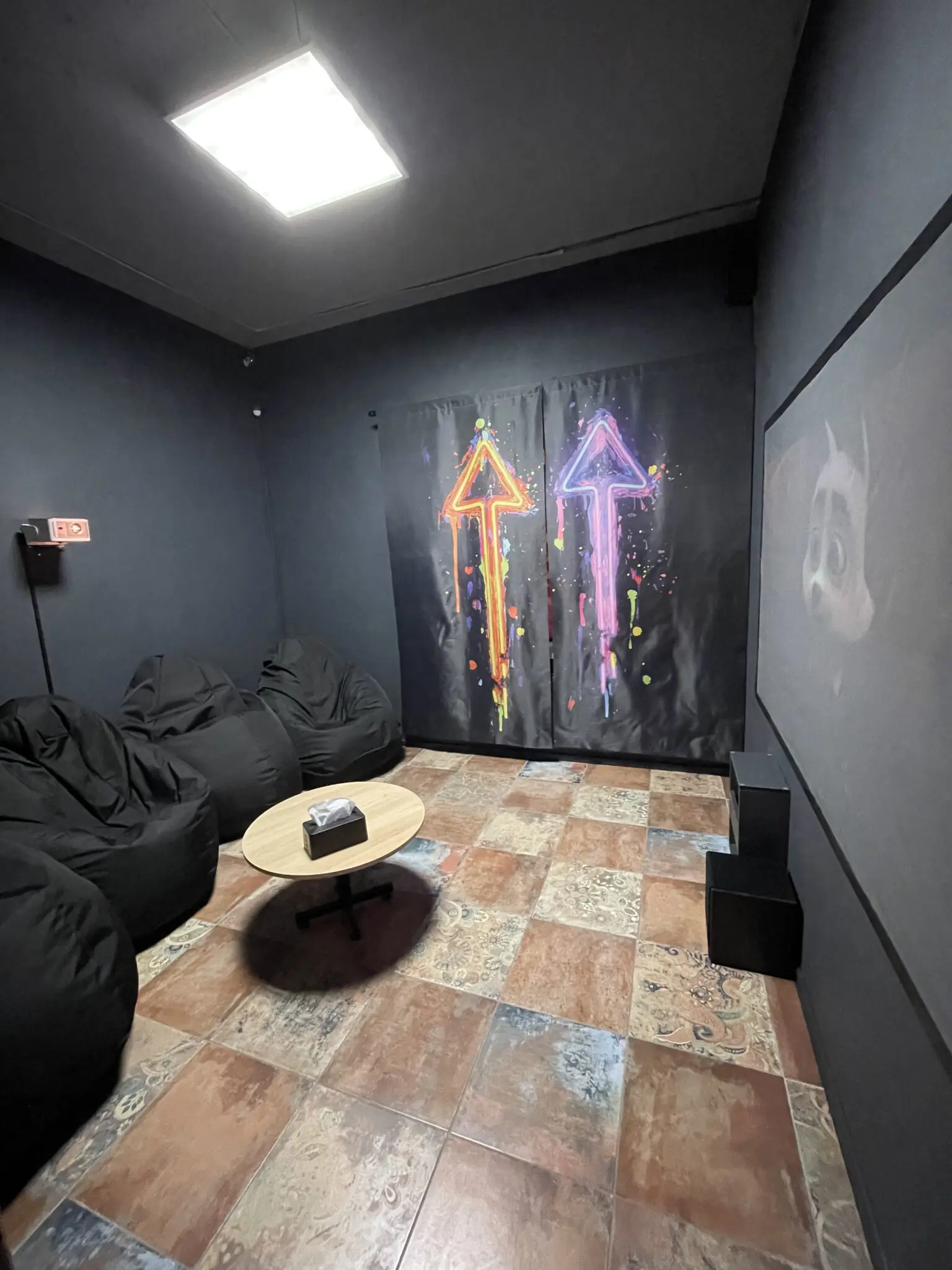 мінікінотеатр у геймбургер