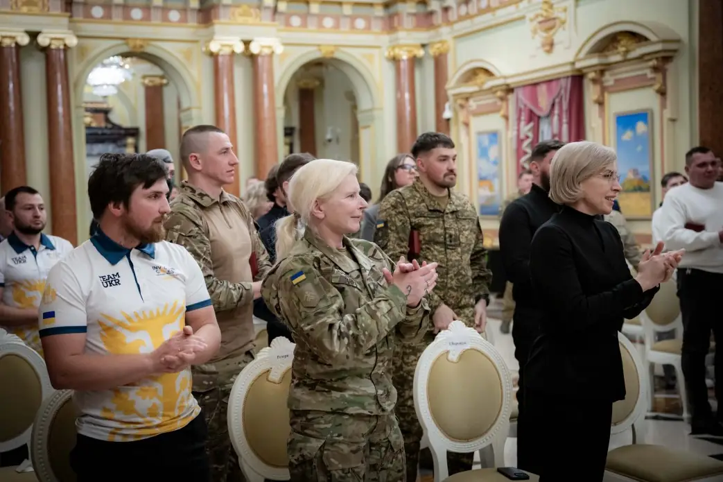 Микола Заріцький на нагородженні