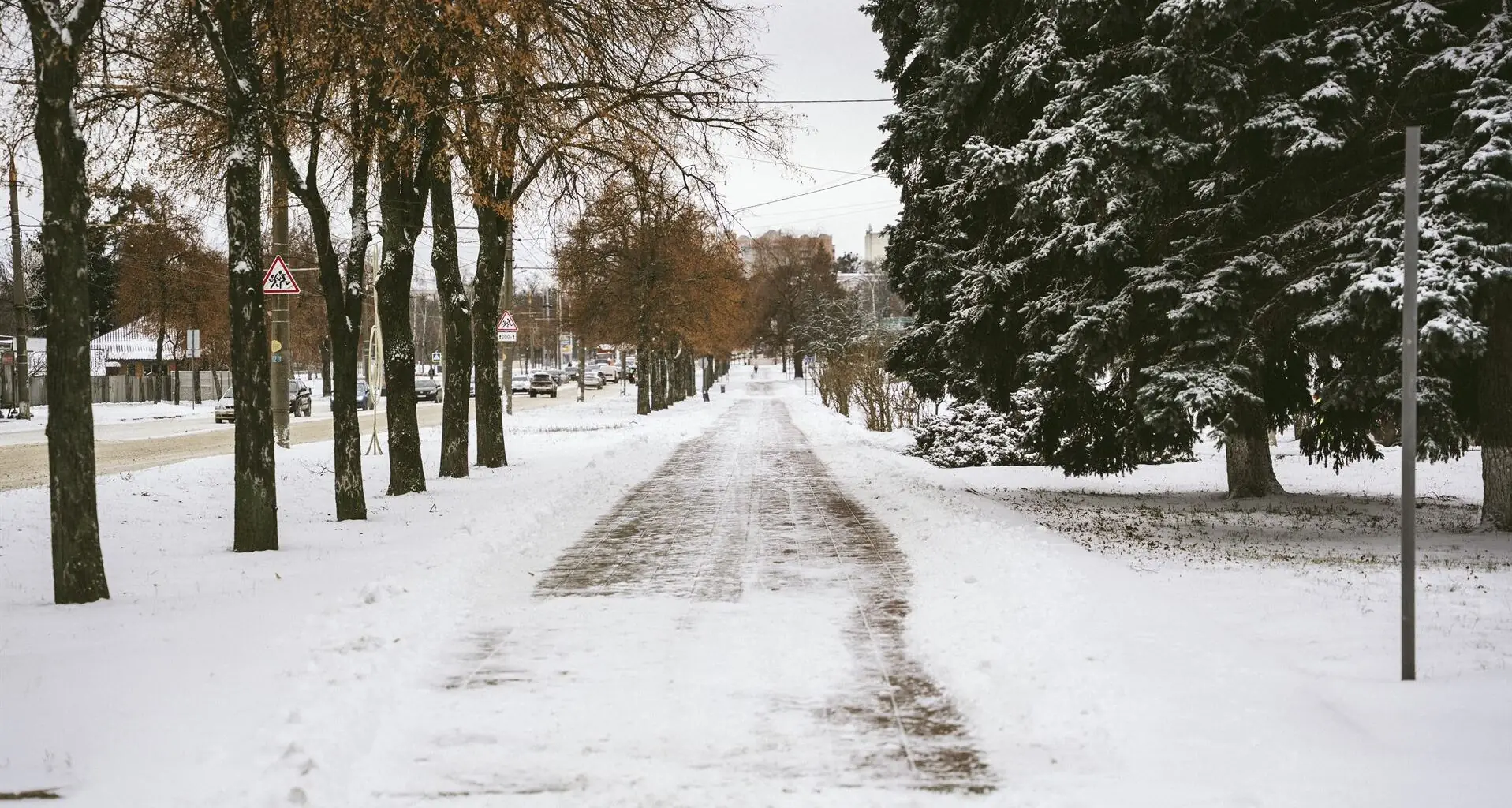 Ожеледиця в Сумах