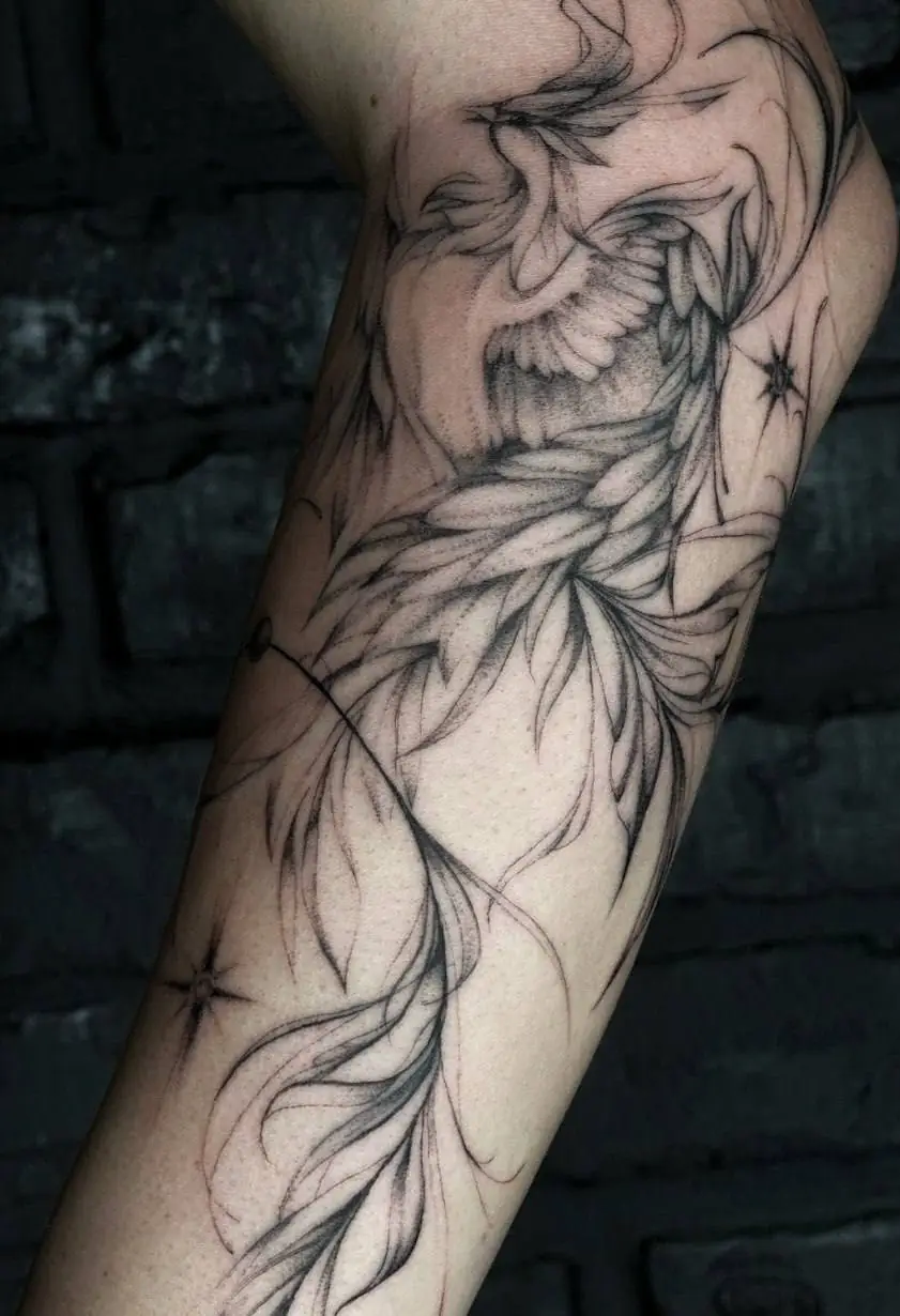 Малюнок сумського майстра тату