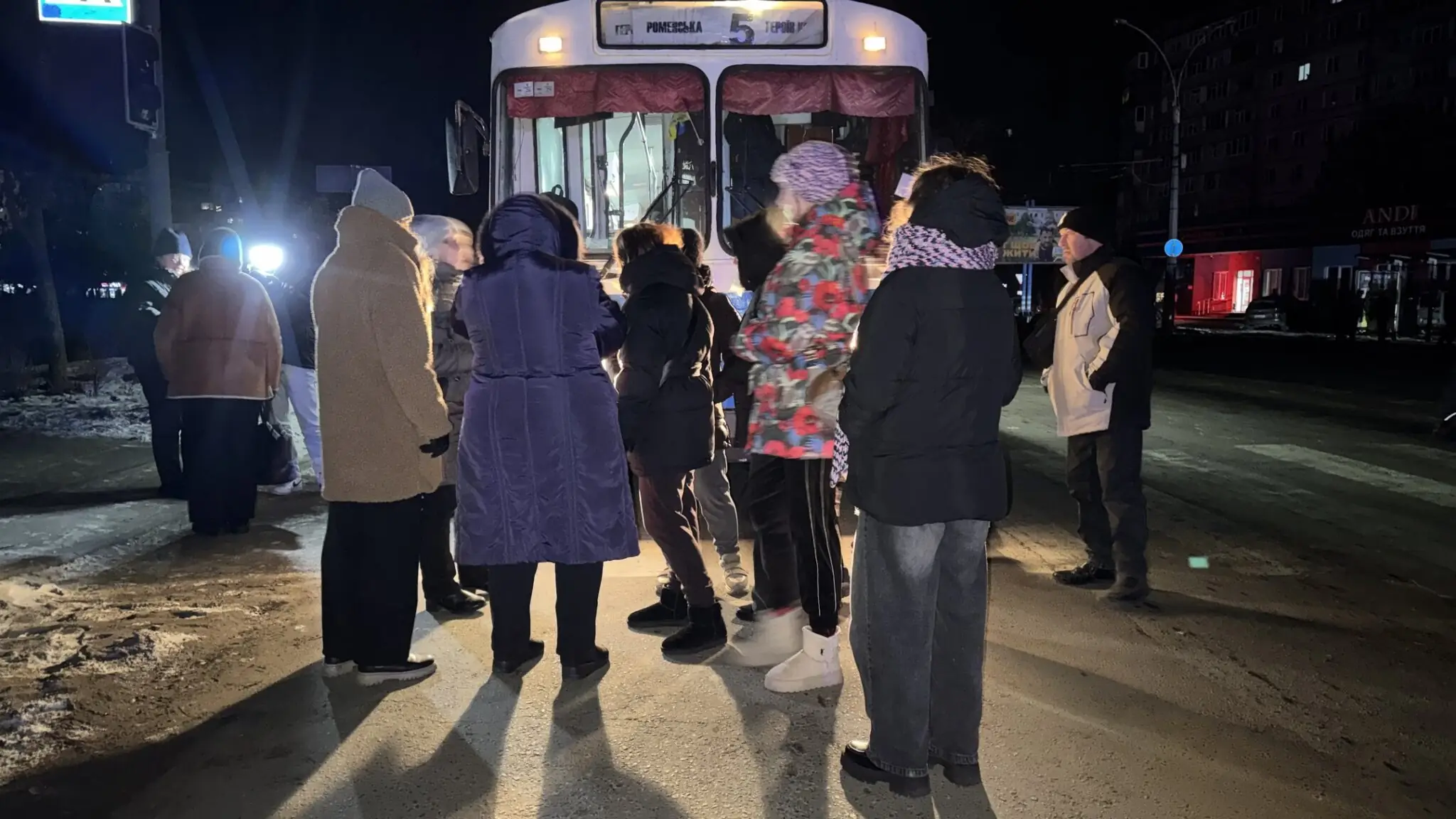 u Sumakh nemaie tepla 2 Сумські протестувальники проти відключень світла