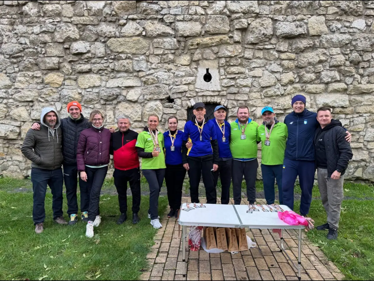 Команда з петанку від Українського товариства глухих у Сумах на турнірі у Львові