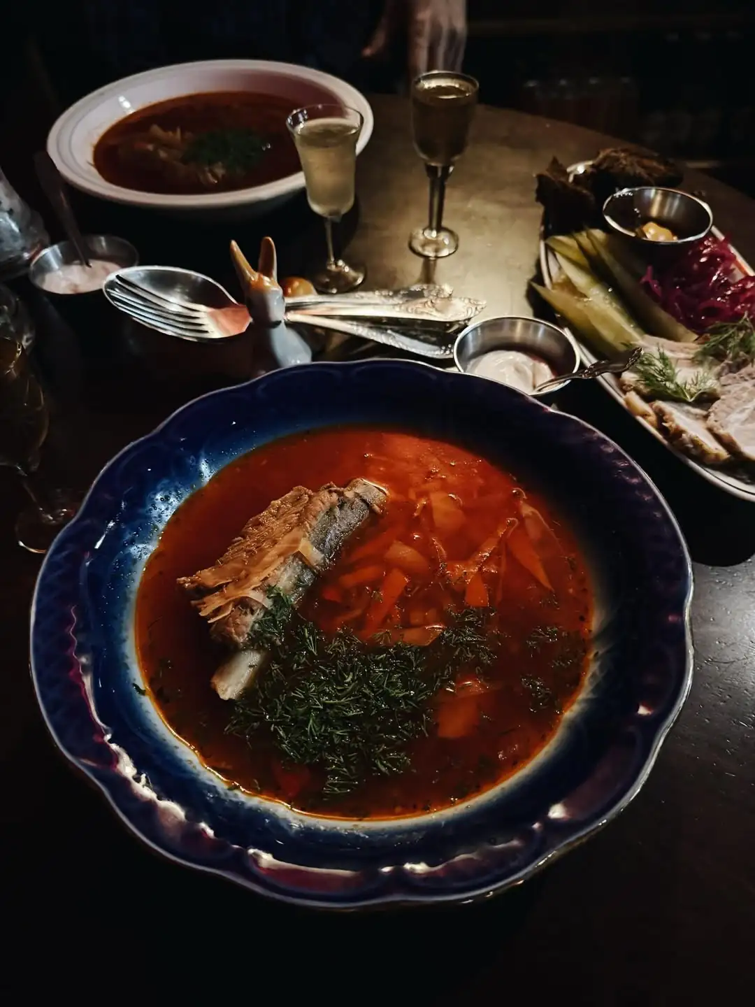 Борщ у кафе Чес у Сумах