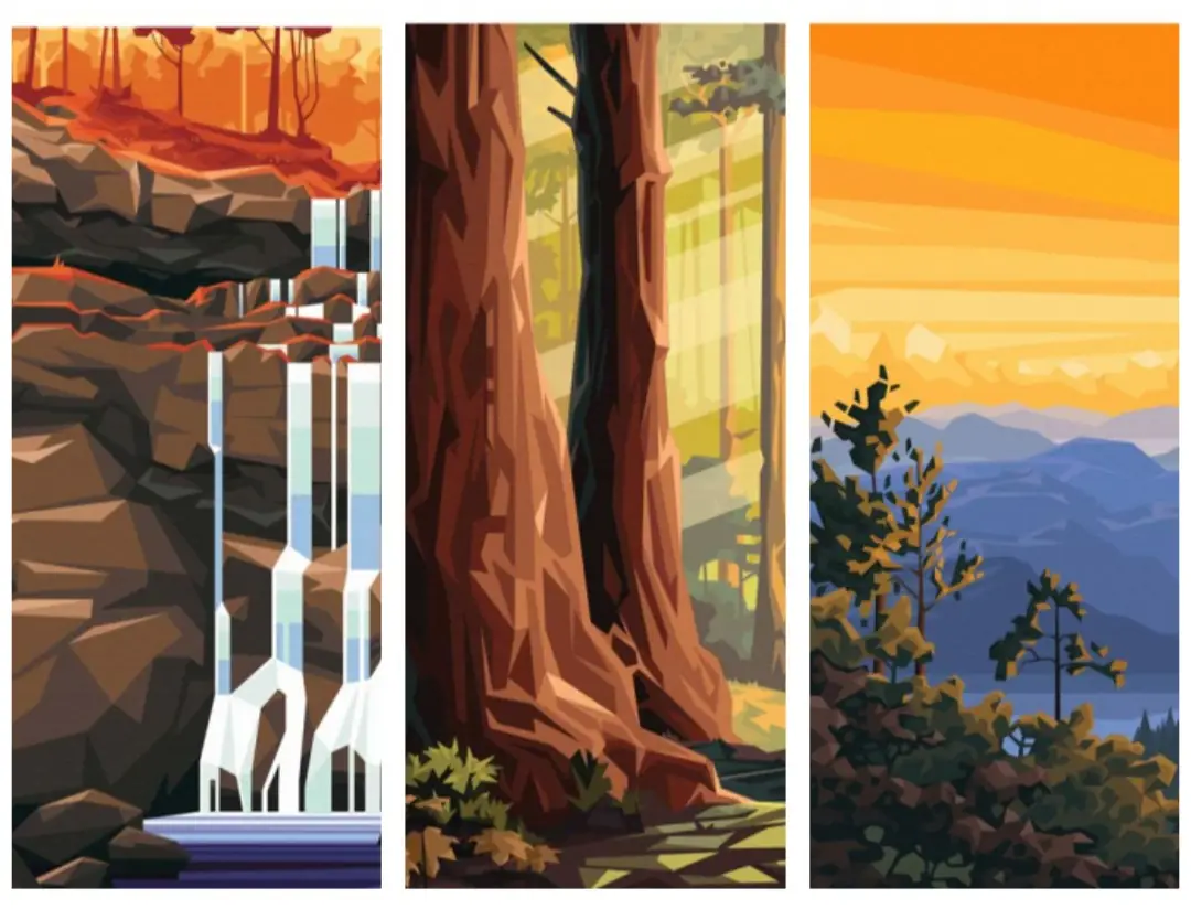 Картини за номерами в дизайні Антона Фірсіка