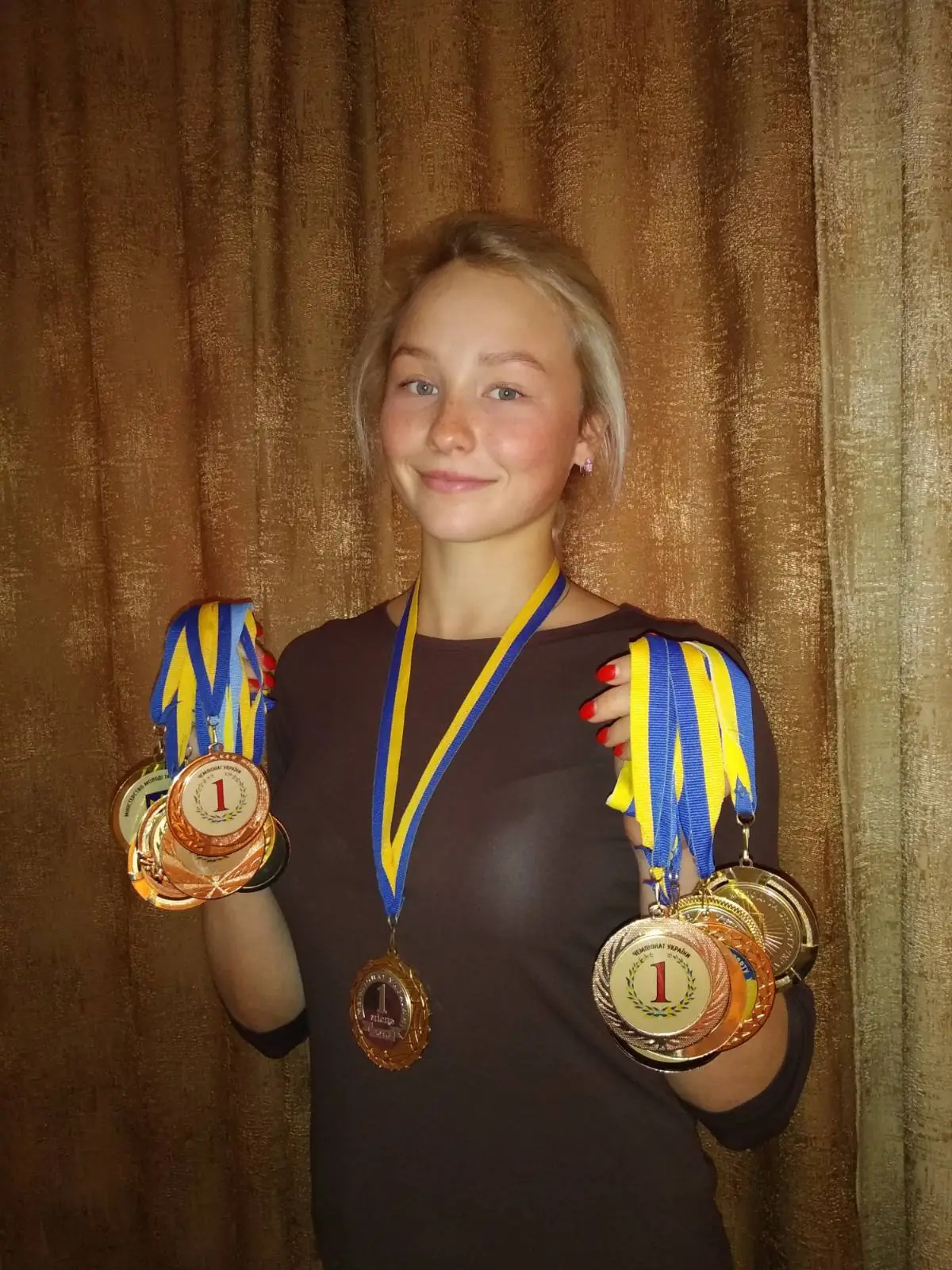 Учениця спортивної школи імені Олександра Кулика в Сумах