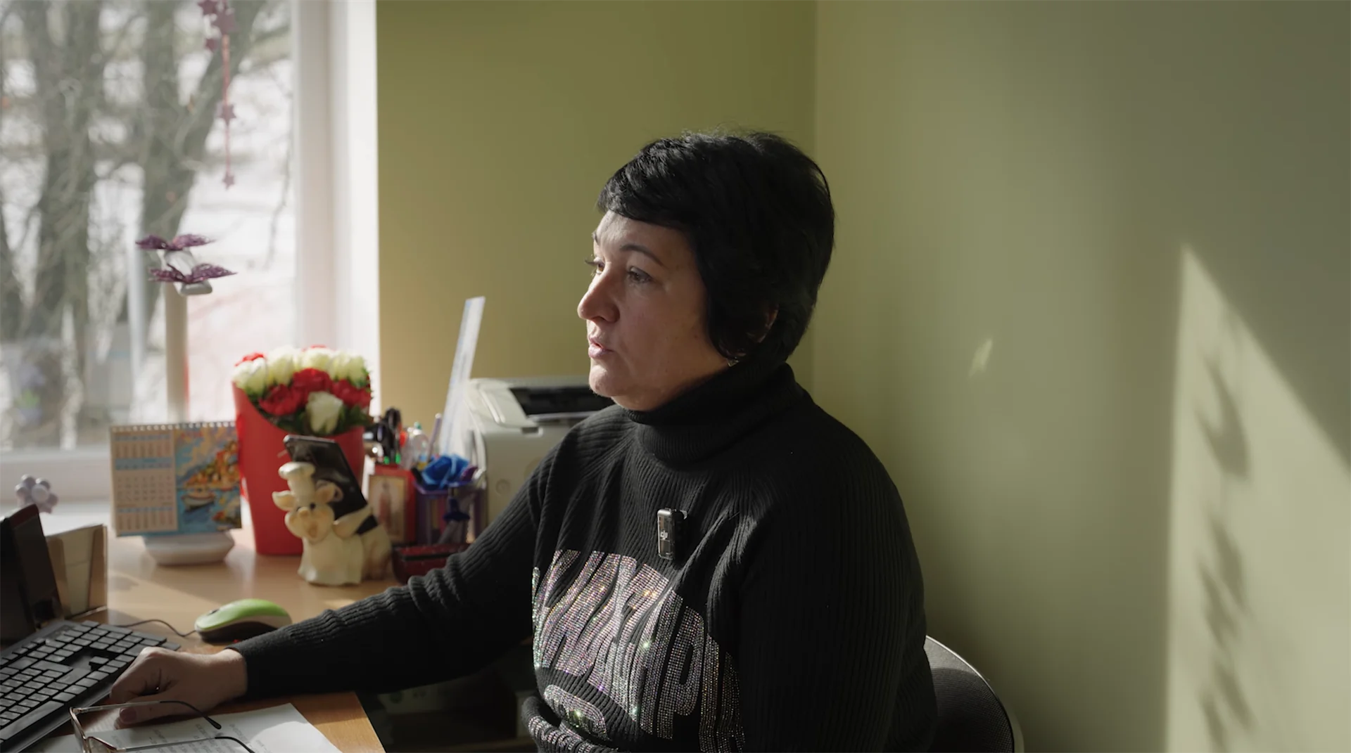 nachalʹnytsya navchalʹnoho tsentru elektroavtotransu Начальниця навчального центру Електроавтотрансу