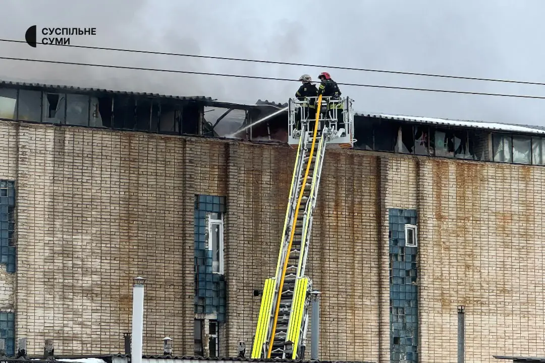 obstril garazh sumy обстріл гаражу в Сумах