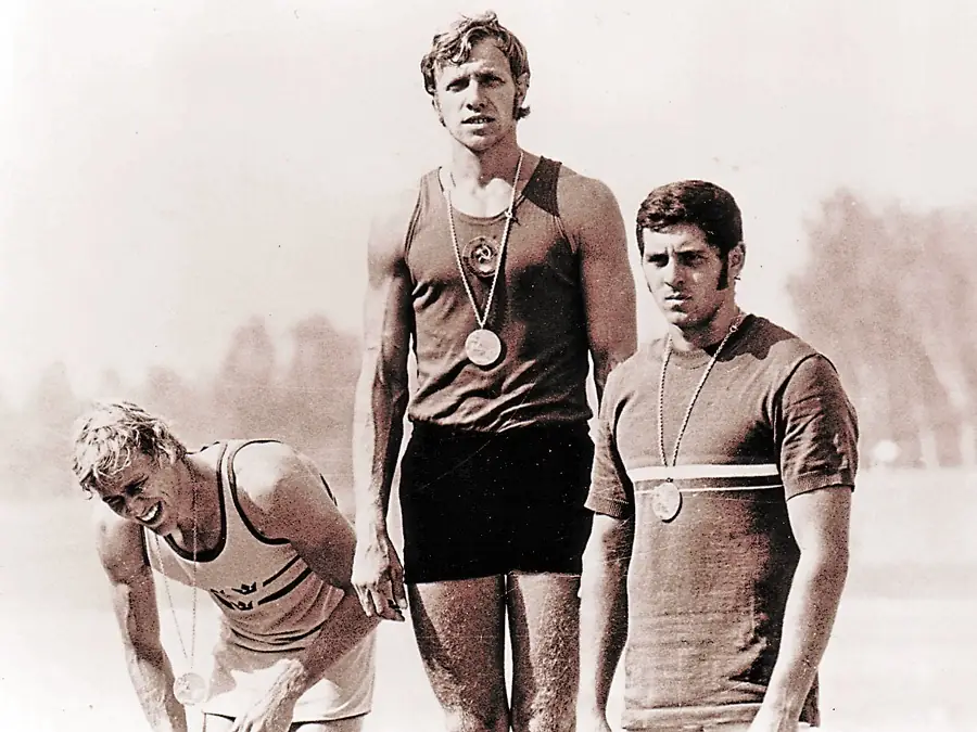 Олександр Шапаренко на п'єдесталі в Мюнхені