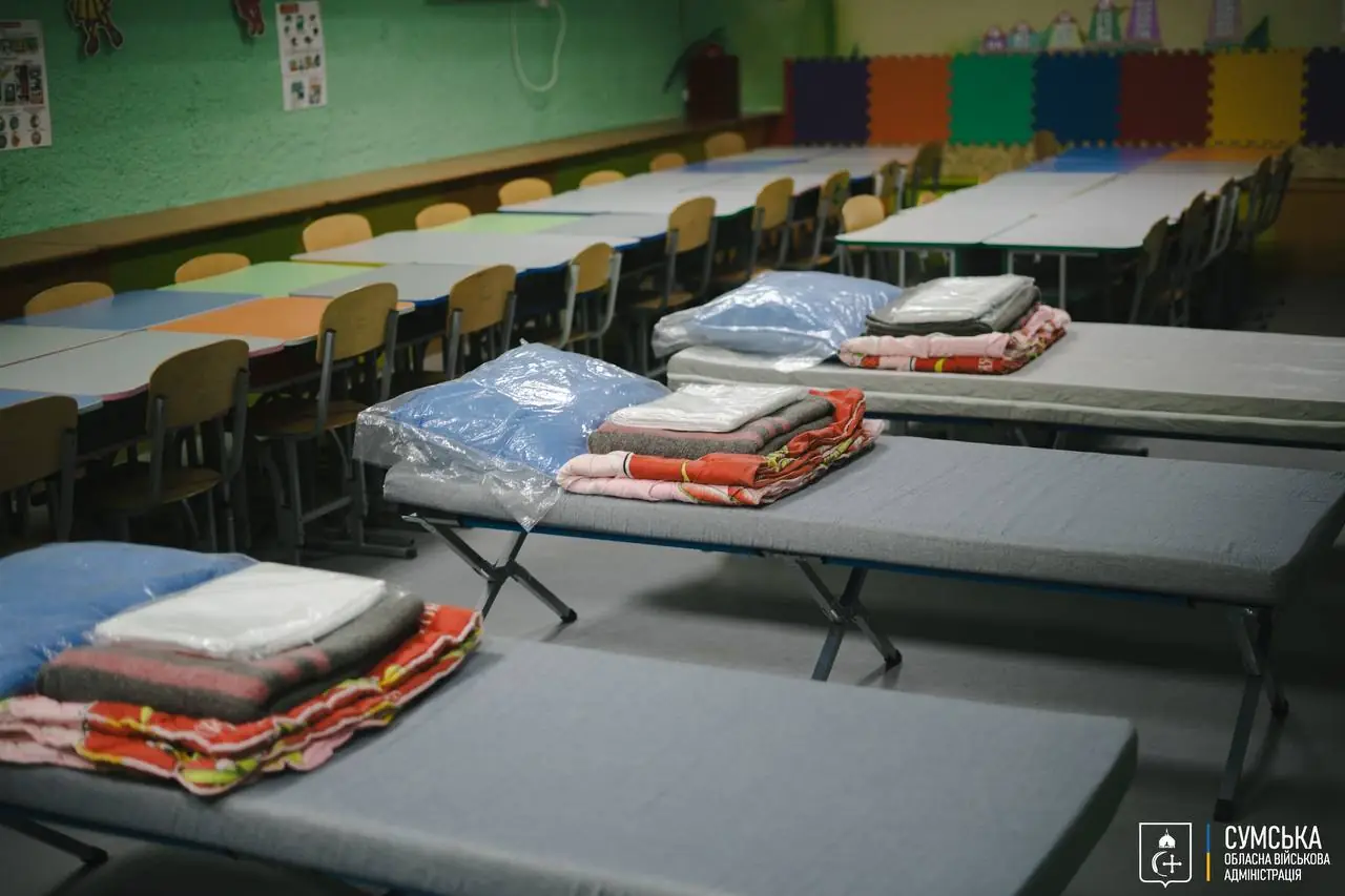 Пункт обігріву на Сумщині